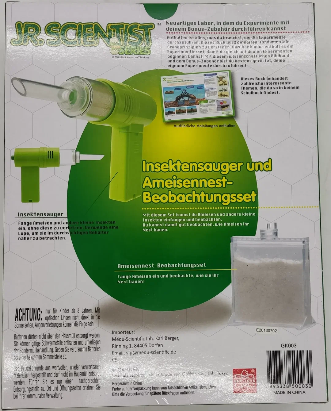 Jr. Scientist Insektensauger und Ameisennest-Beobachtungsset – Bild 2