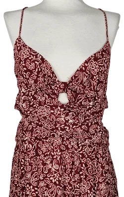 ZARA Damen Maxikleid, rot - Gr. L  - Bild 4