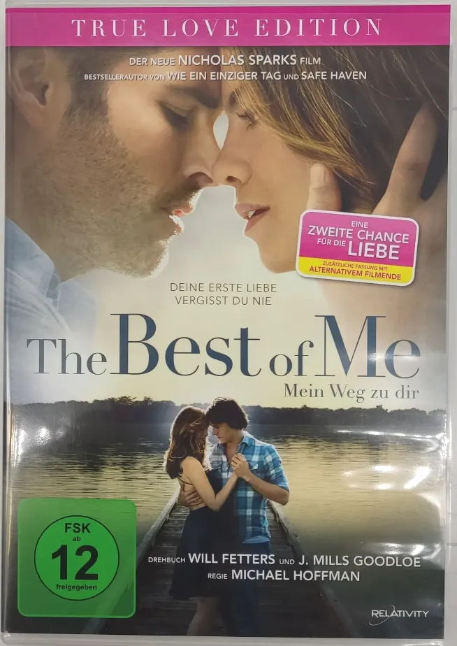  DVD "The Best of Me - Mein Weg zu dir" mit James Marsden und Michelle Monaghan – Bild 1