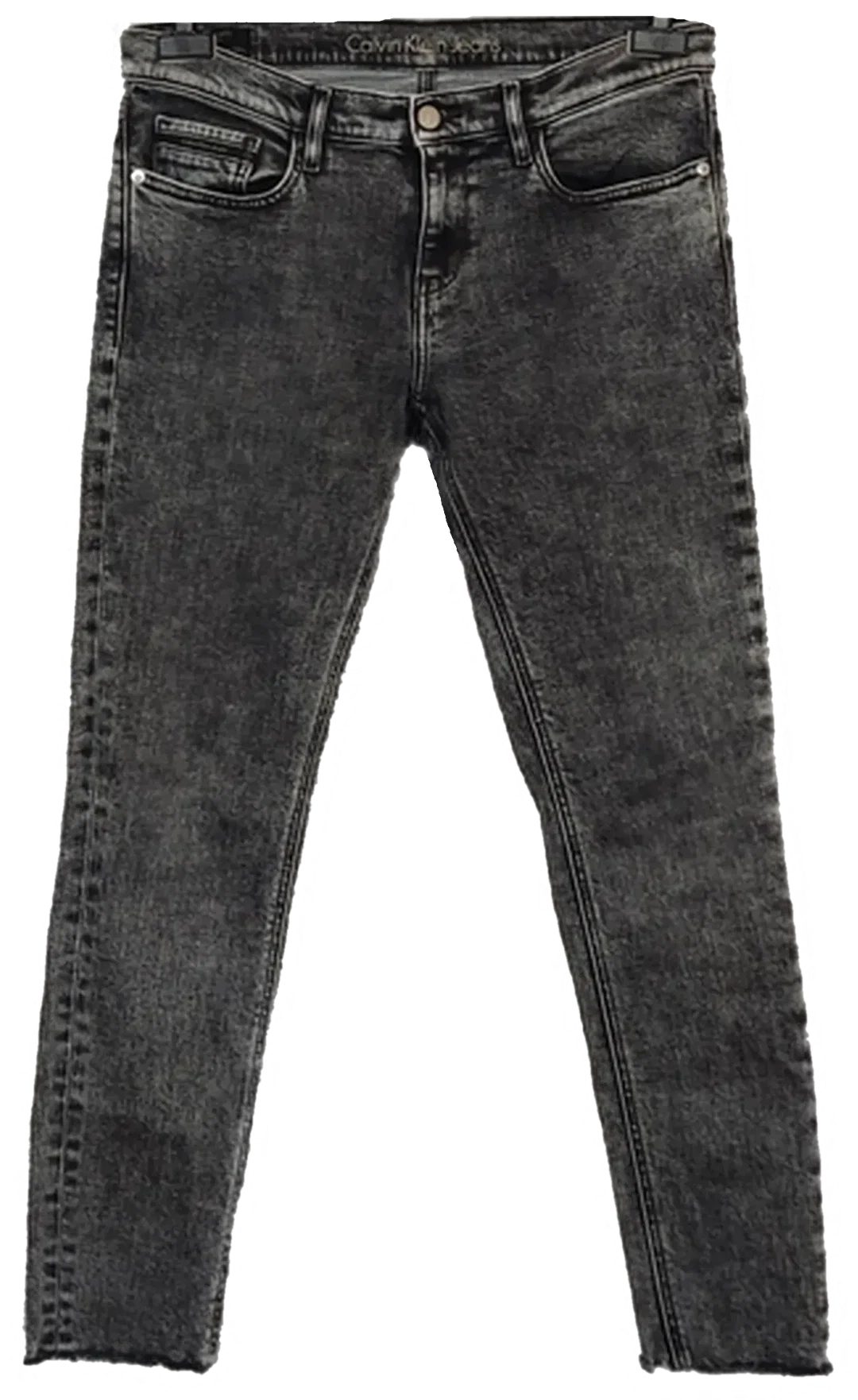 Calvin Klein Damen Jeans grau Gr. M – Bild 1