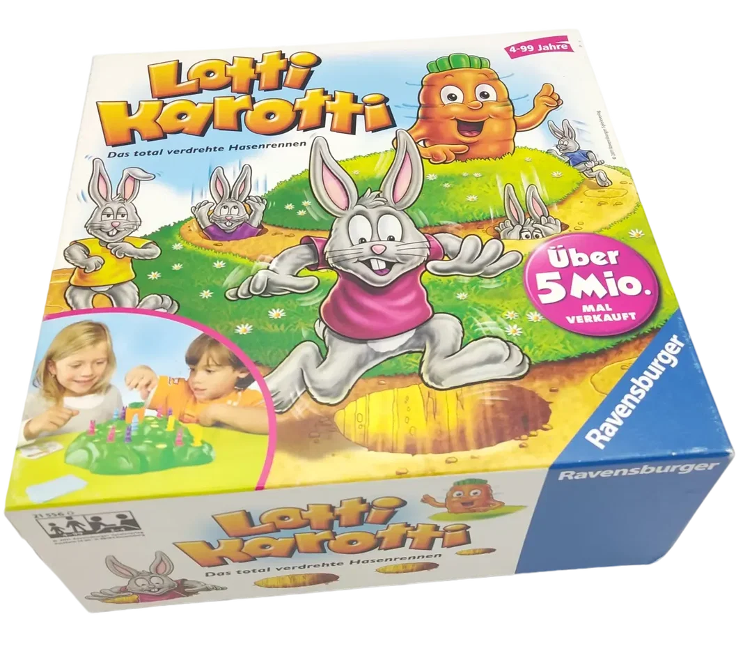 Lotti Karotti - Das total verdrehte Hasenrennen - Gesellschaftsspiel - Ravensburger  – Bild 3