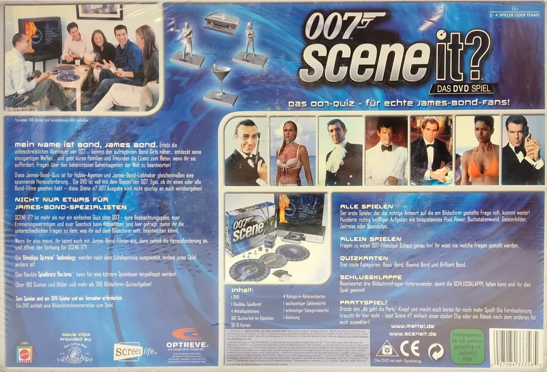 007 scene it? - Gesellschaftsspiel - Mattel Spiele – Bild 2