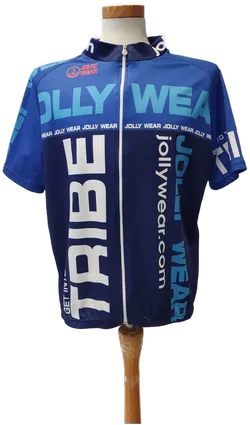 JOLLYWEAR Herren Fahrradtrikot blau -  Gr. 4XL - Bild 1