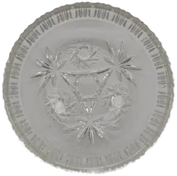 Glasschüsseln Set 8tlg., weiß mit Muster - Bild 4