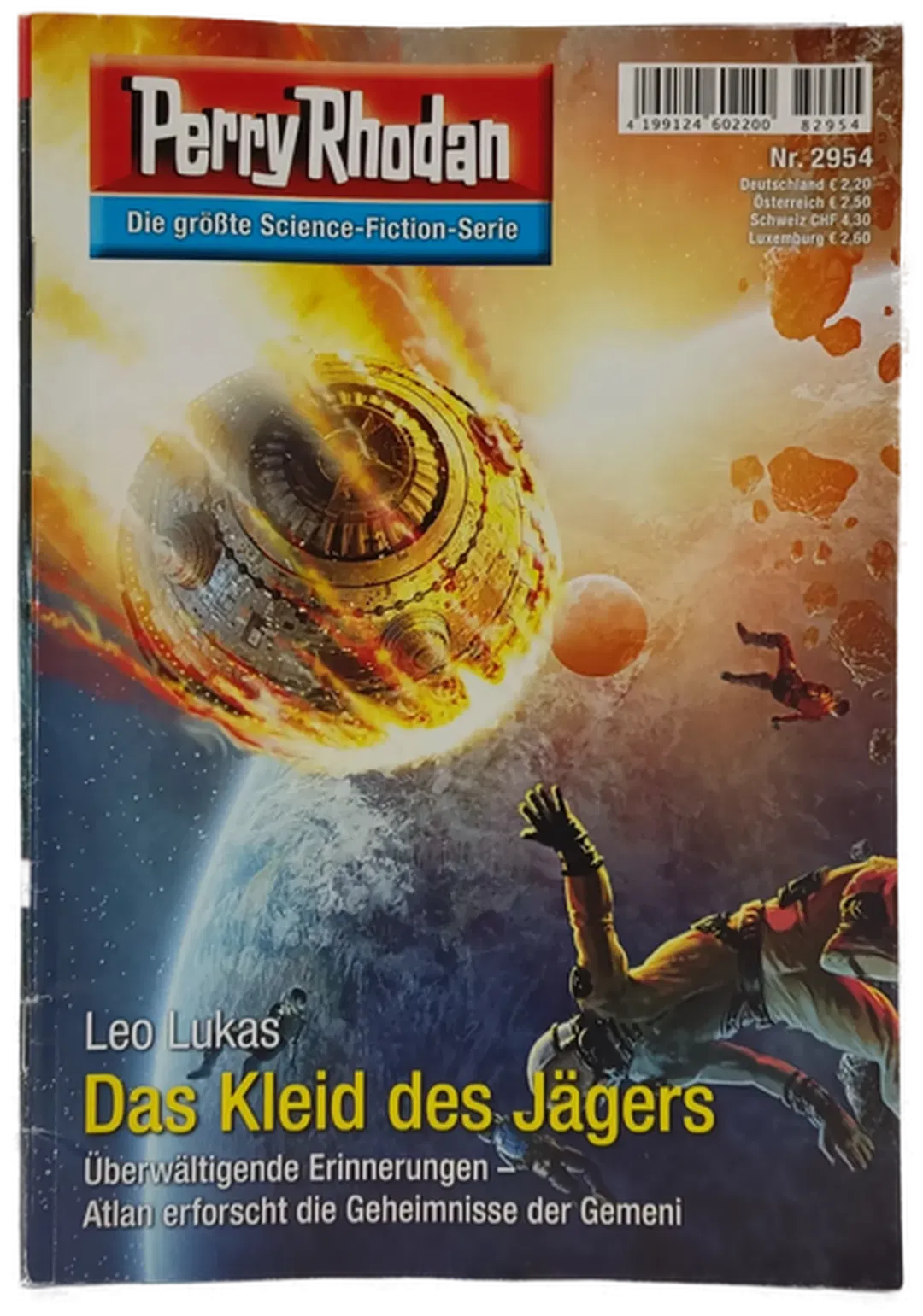Romanheft Perry Rhodan Das Kleid des Jägers Erstauflage Nr. 2954 - Bild 1