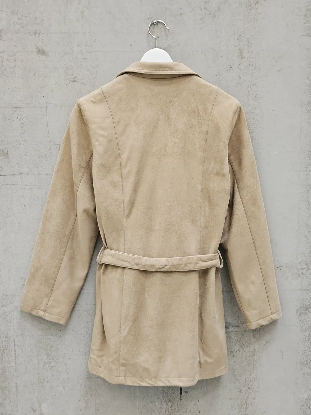 EMPORIO ARMANI Damen Vintage 80' Lederjacke, braun - Gr. M – Bild 2