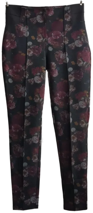 Yessica geblümte Damenhose mehrfarbig - Gr.38 - Bild 1