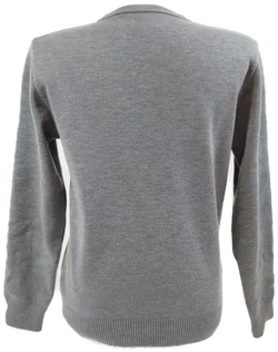 Herrenpullover Putz-Ebensee Grau Merinowolle, Gr. M | Merino-Wärme - Bild 4