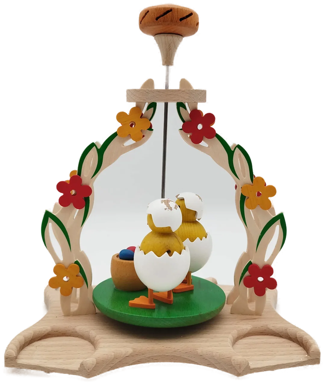 Charmante Osterdekoration mit Kerzenständern - ca. 23cm – Bild 2