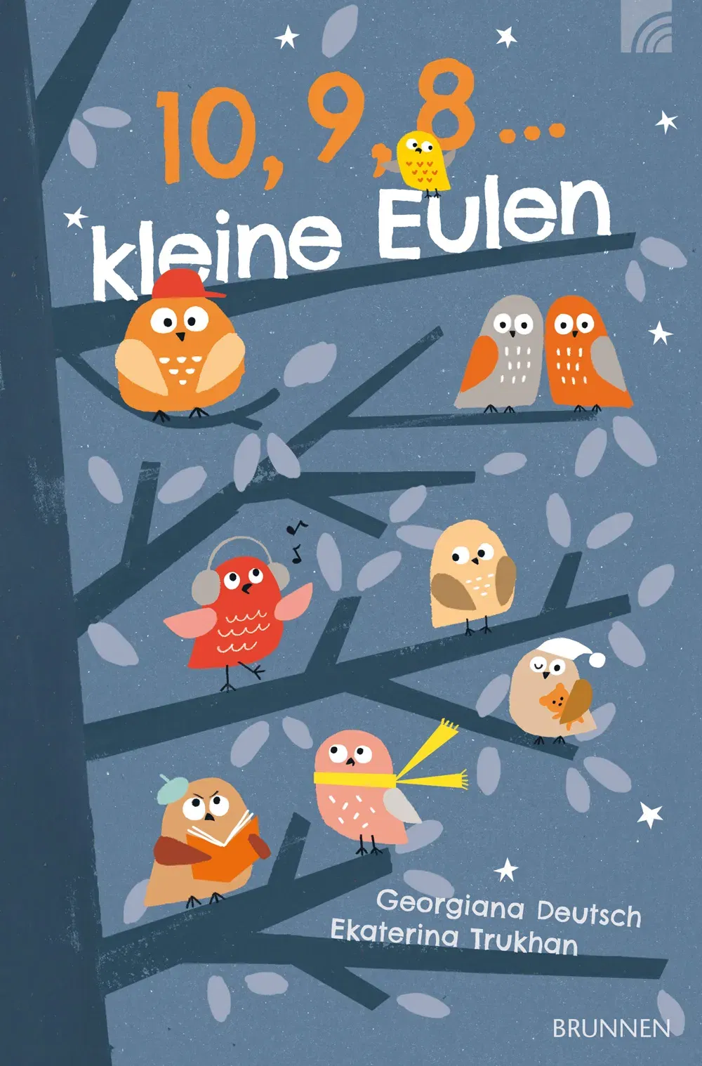 10, 9, 8 ... kleine Eulen - Georgiana Deutsch - Bild 1