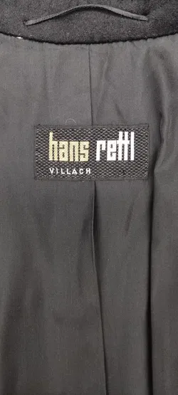 Hans Rettl Herren Anzug schwarz/grün Gr. 54 - Bild 4