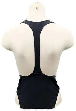 Calvin Klein Badeanzug schwarz mit Logo Gr. M - Bild 2