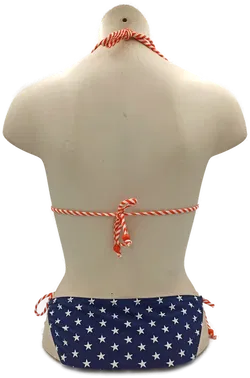 Skiny Triangel-Bikini dunkelblau mit weißen Sternen Gr. 38 - Bild 2