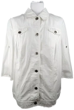 Jeansjacke Damen XL Peter Hahn Baumwolle | Second-Life-Charme – Vorschau 1