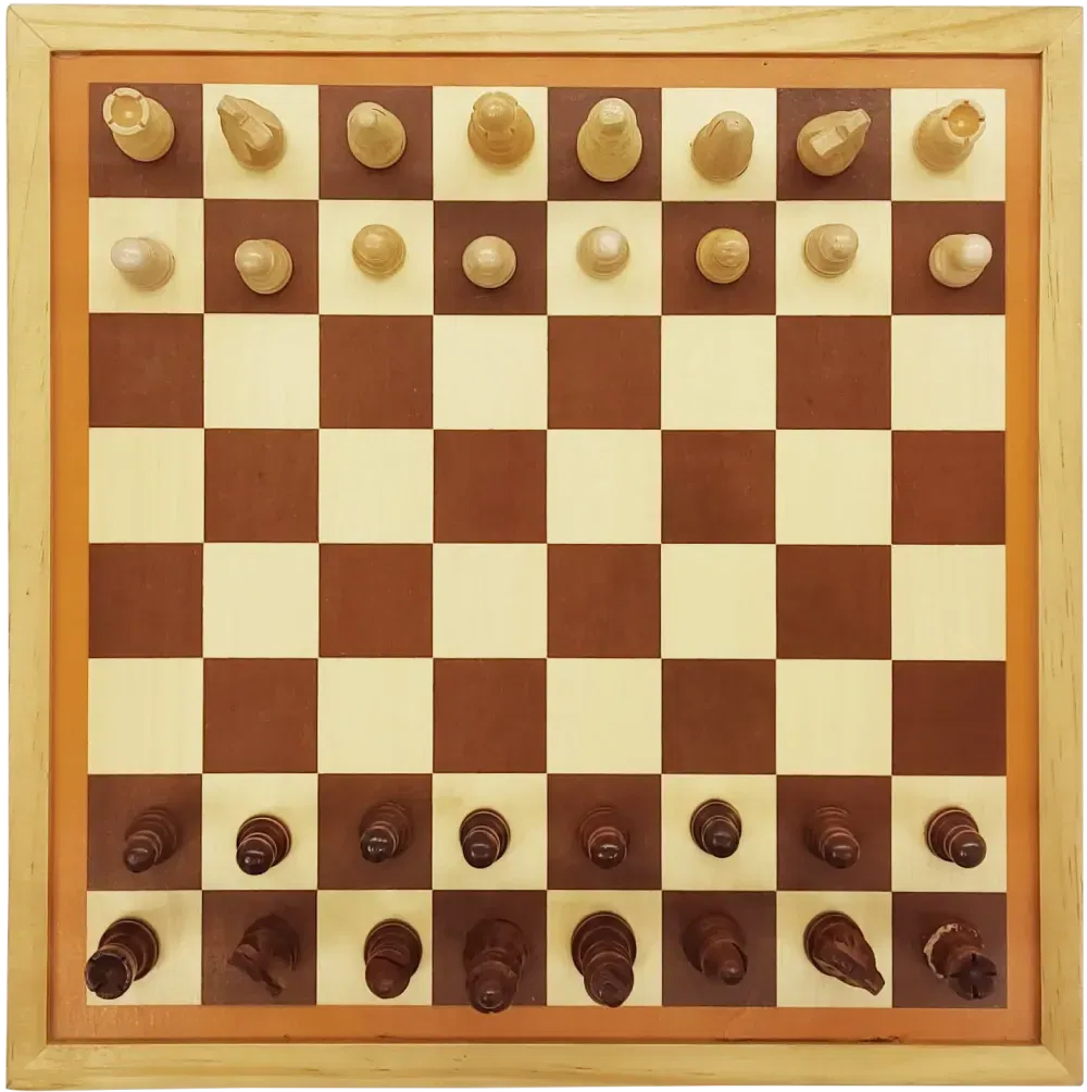 PHILOS Spielesammlung aus Holz mit 6 beliebten Brettspielklassikern - Bild 1