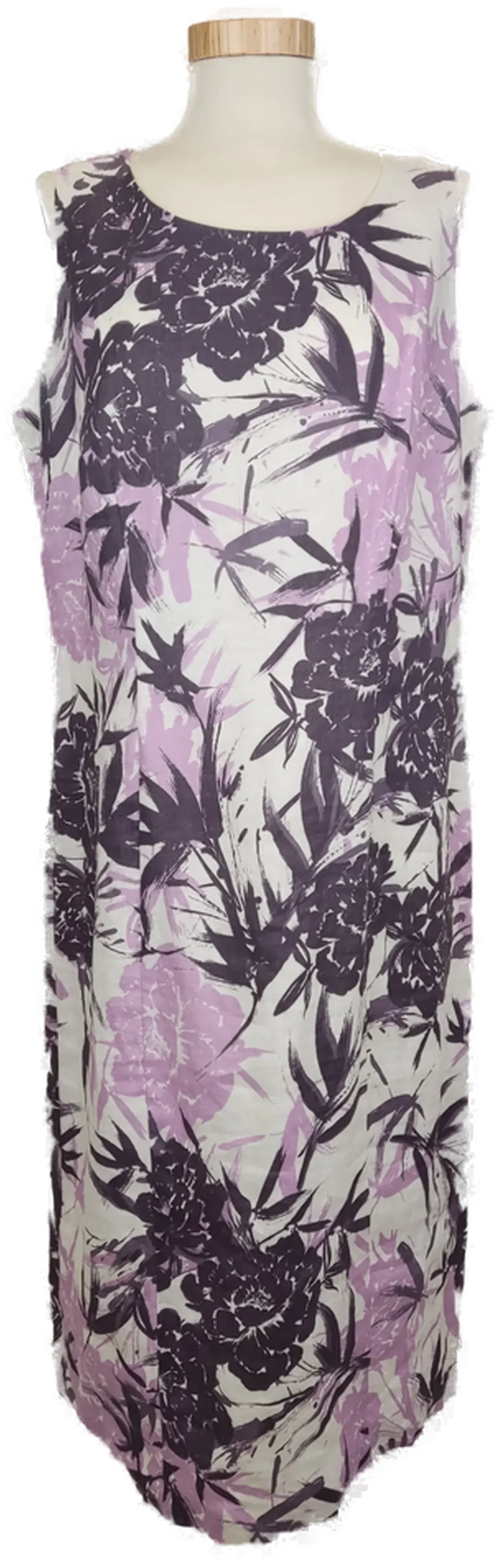 Damen CANDA Leinenkleid, ärmellos, floraler Druck, Gr. 42 - Bild 1