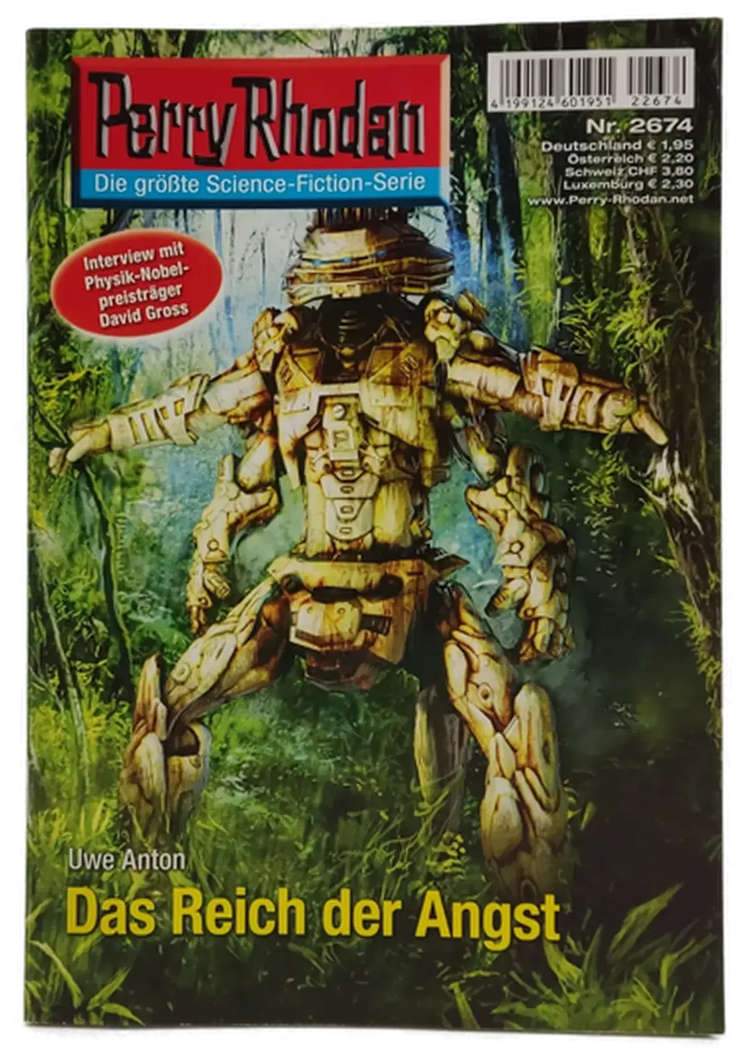 Romanheft Perry Rhodan Das Reich der Angst Erstauflage Nr.2674 - Bild 2