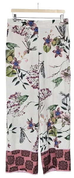 ZARA Damen Hose, weiß - Gr. L  - Bild 1