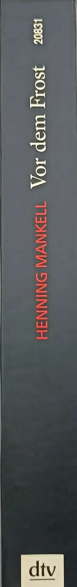 Vor dem Frost - Henning Mankell - Bild 2