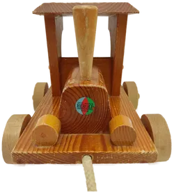 Holzlokomotive mit Waggons - Bild 4