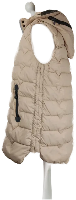 Damen Gilet mit abnehmbarer Kapuze Beige | Leichter Allrounder - Bild 2