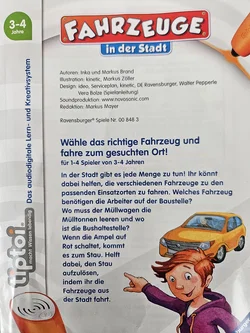tiptoi® Fahrzeuge in der Stadt - Lernspiel - Ravensburger - Bild 4