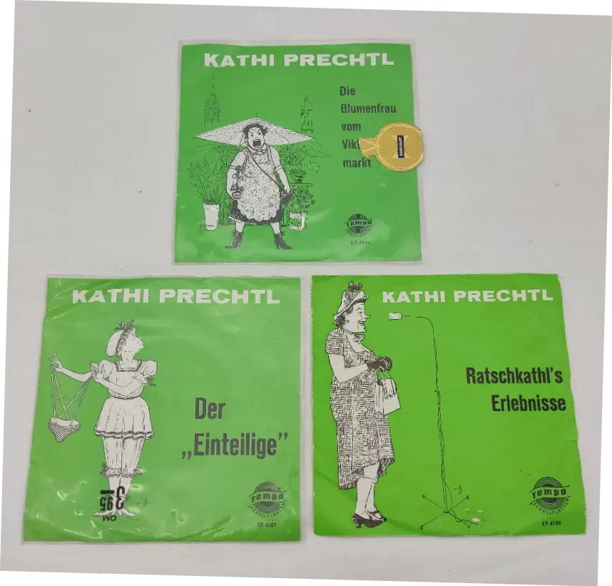 Single Langspielplatten - Kathi Prechtl - 3er Set - Bild 1