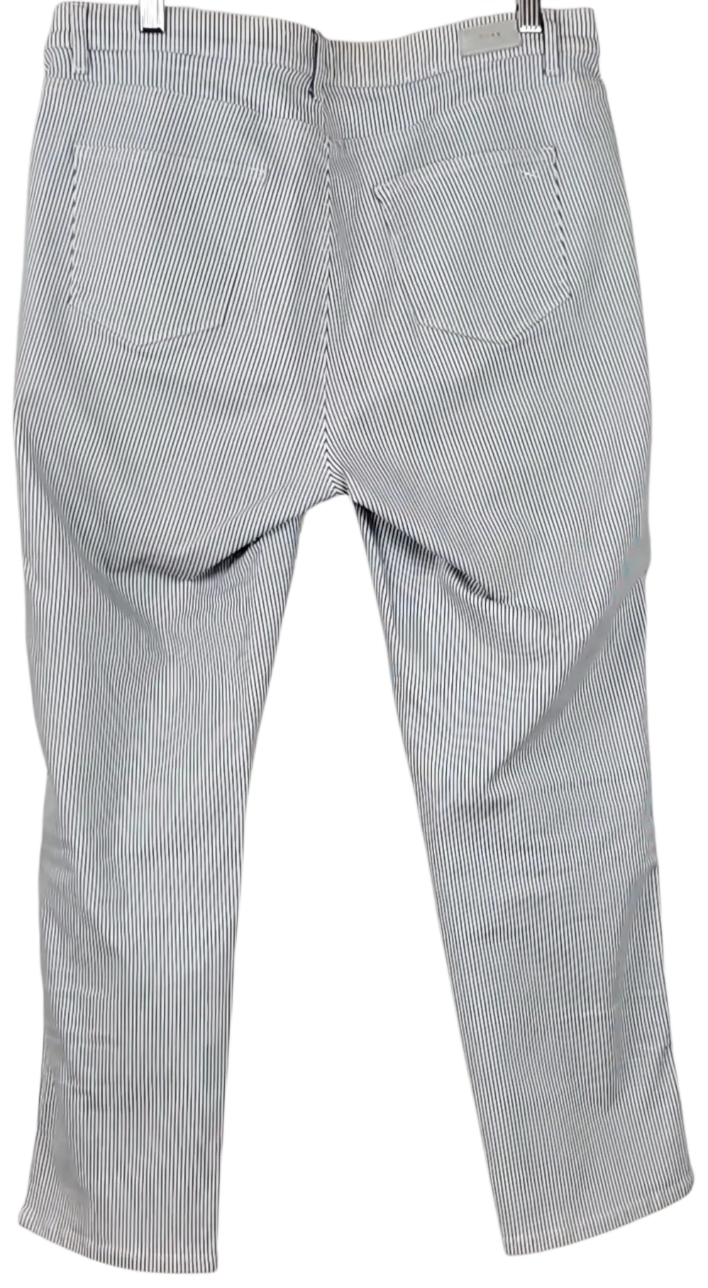 Brax Feel Good Damen Hose, weiß/blau- Gr. D 42 – Bild 2