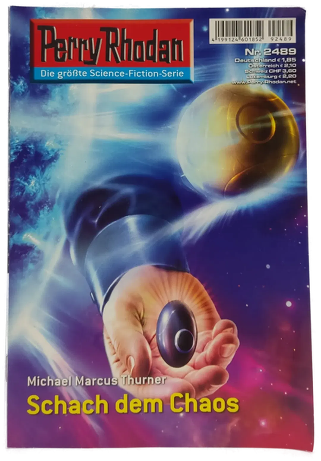 Romanheft Perry Rhodan Schach dem Chaos Erstauflage Nr. 2489 - Bild 1