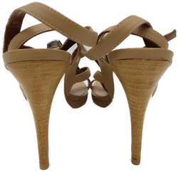 Lola Cruz Damen Sandale beige Gr. 41 – Vorschau 3