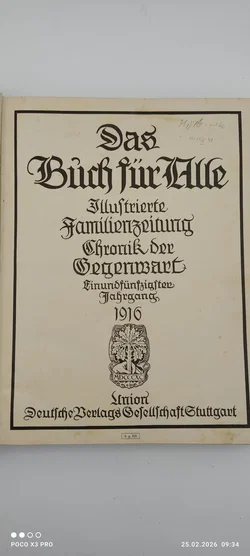 Das Buch für Alle - Ilustrierte Familienzeitung 1916 - Bild 4