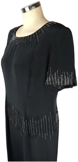 John Charles Abendkleid Lang Mit Strass | Glamour-Abend – Vorschau 6