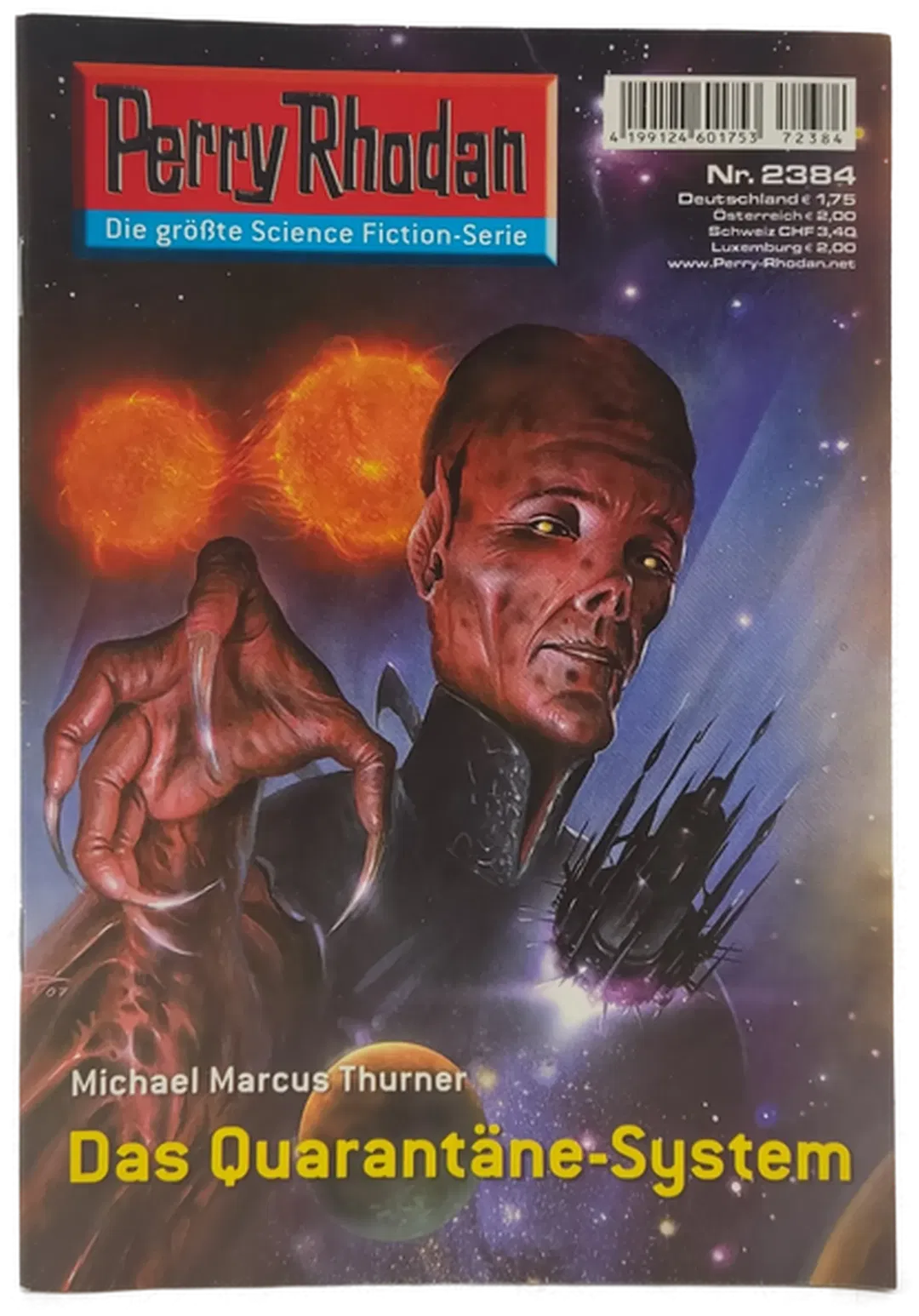 Romanheft Perry Rhodan Das Quarantäne-System Erstauflage Nr.2384 - Bild 1