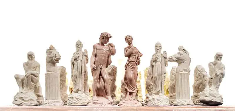 FEANG Schachspiel mit römischen Figuren – Bild 2