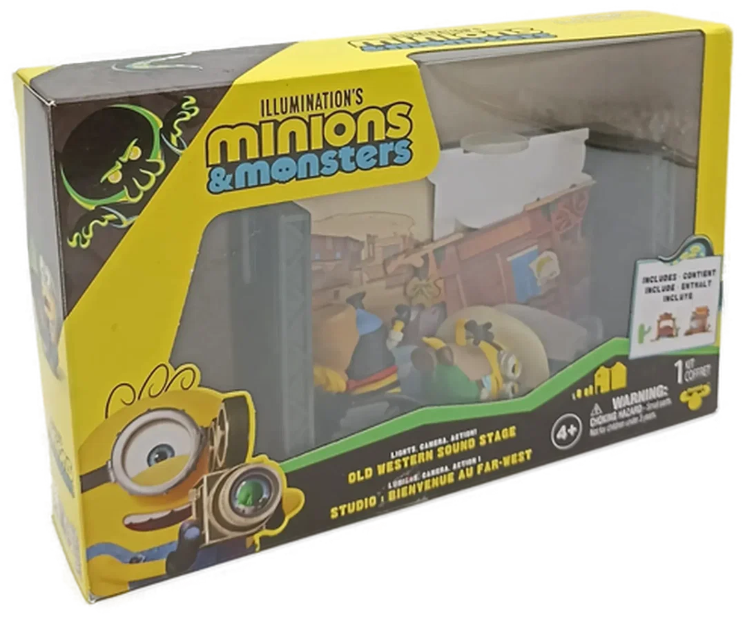 Illumination Minions & Monsters Western-Kulisse Spielset  – Bild 1