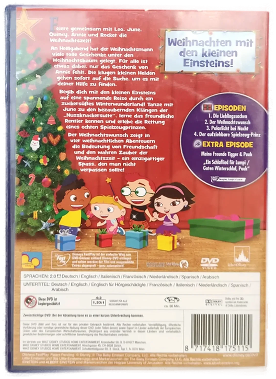 DVD "Kleine Einsteins – Der Weihnachtswunsch" – Bild 2