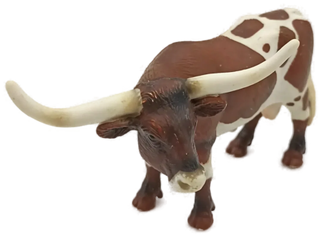 Schleich Texas Longhorn Bullenfigur - Bild 1