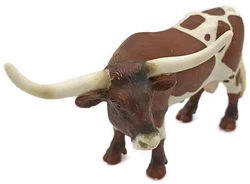 Schleich Texas Longhorn Bullenfigur - Bild 1