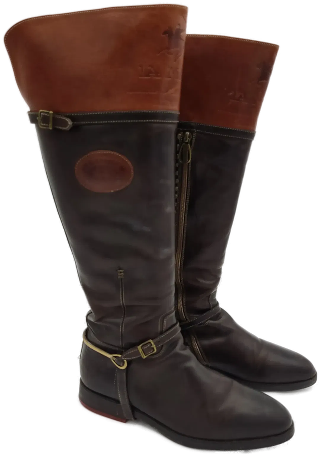 La Martina - Damen Lederstiefel Gr. 40 - Bild 1