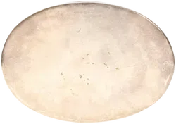 Vintage ovale Metalldose mit Deckel – Durchbrucharbeit – ca. 13 × 9 × 6,5 cm - Bild 3