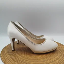 Rainbow Club Brautschuhe – Gr. 42 – Ivory Satin – breite Passform – Vorschau 2