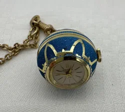 Vintage Oriosa Swiss Made Uhr/Halskette – Vorschau 5