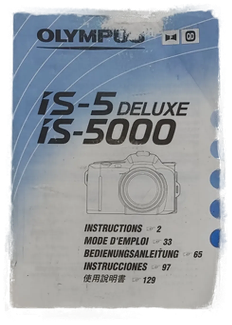 Olympus IS-5000 Analogkamera, is-5 Deluxe, Inkl. Aufbewahrungstasche – Bild 5