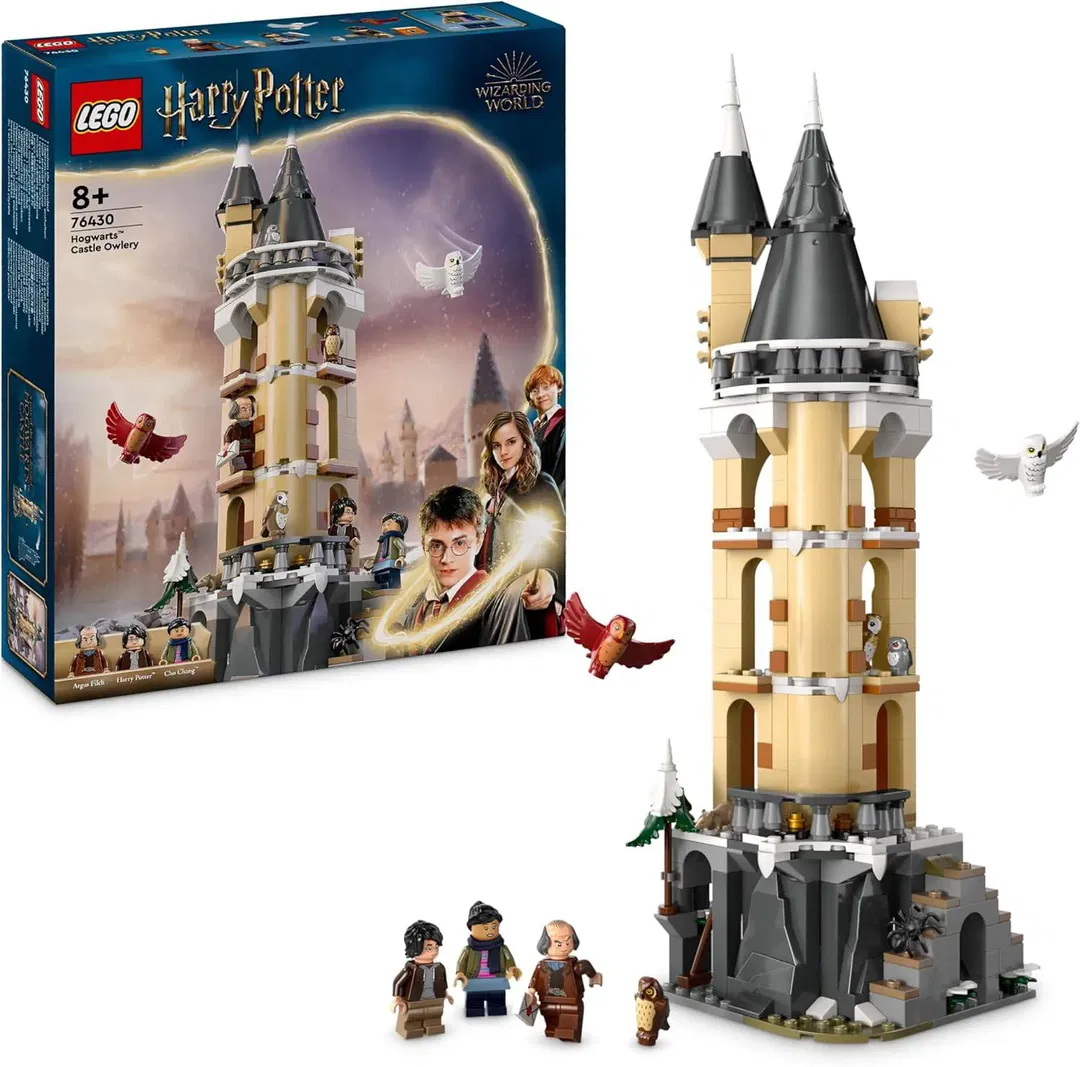 LEGO Harry Potter 76430 – Eulerei auf Schloss Hogwarts | neuwertig | OVP mit leichten Falten - Bild 4
