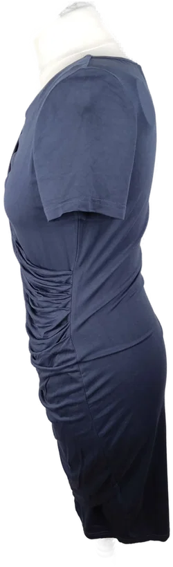 Bodyflirt Midikleid in Blau mit Drapierung | Elegant – Vorschau 2