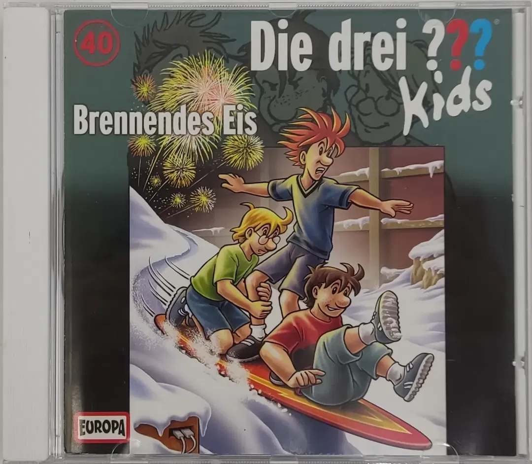 CD Die drei ??? Kids - Brennendes Eis, Hörspiel - Bild 2