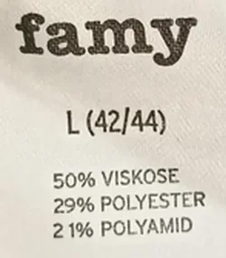 Famy Damen Weihnachtspullover dunkelblau gemustert Gr. L 42/44 - Bild 4