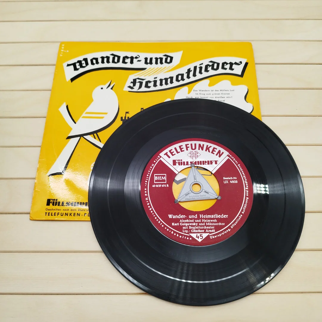 Wander- und Heimatlieder, Vinyl Single  – Bild 2
