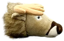 Stoff-Rentier als Wanddekoration - Bild 4