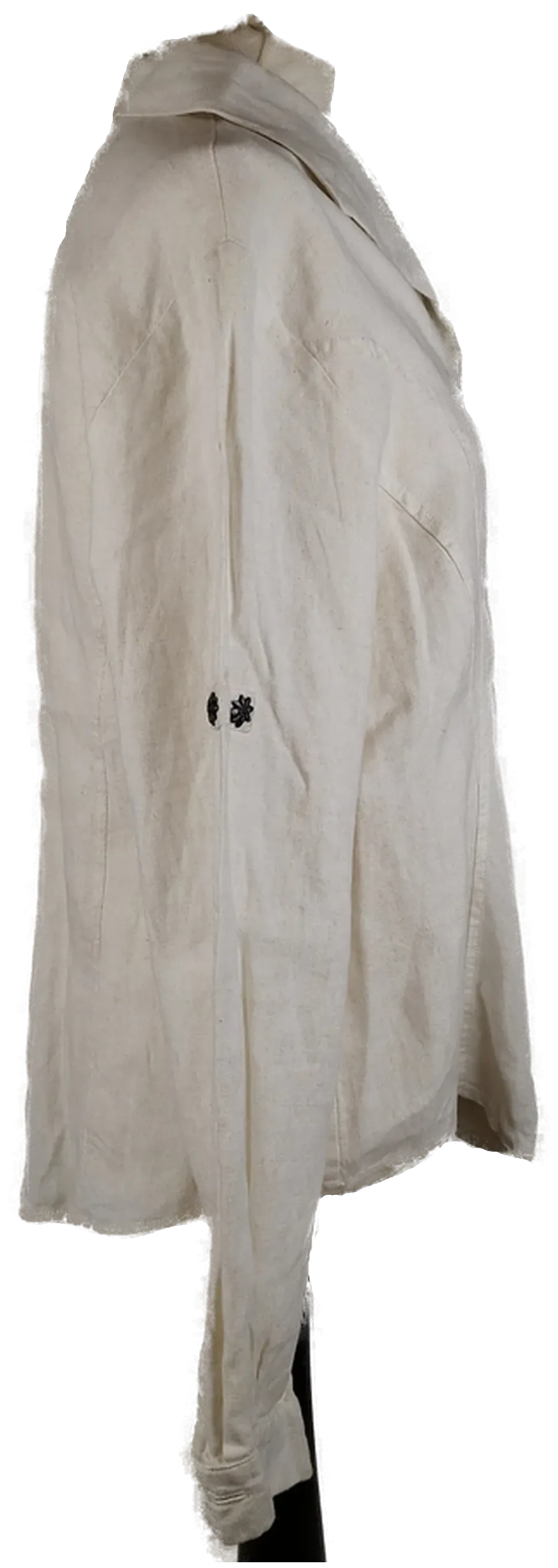 Giesswein Trachten-Bluse - Gr. 42 / 100% Leinen – Bild 3